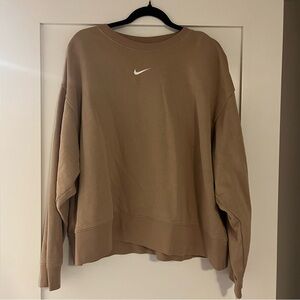 Nike Women's Tan Sweatshirt